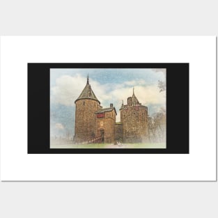 Castell Coch in Winter Posters and Art